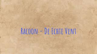 Racoon  De Echte Vent karaokeinstrumentaal [upl. by Sirc]