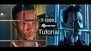 Blender vfx Course vfx T1000 Liquid metal effect in Blender 30 [upl. by Hansen]