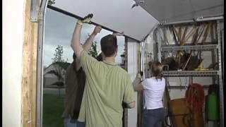 How to Install Standard Extension Springs on a Garage Door [upl. by Adaner]