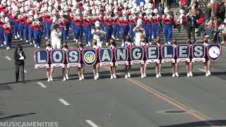 2022 LAUSD AllCity Band  2022 Pasadena Rose Parade [upl. by Sitoeht421]