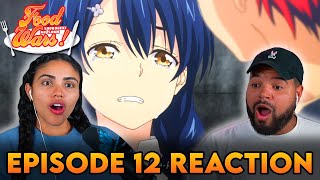 ITS A TIE  Food Wars Episode 12 Reaction [upl. by Elberta]