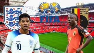 INGLATERRA x BÉLGICA  AMISTOSO INTERNACIONAL 2024 [upl. by Free]