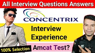 Concentrix Interview Questions And Answers  Concentrix Amcat Test Questions  Assesment Test [upl. by Mcmurry]