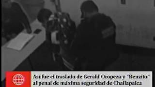 Gerald Oropeza así fue su traslado al penal de Challapalca [upl. by Bullivant897]