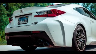 Lexus RCF V8 Invidia Q300 Exhaust Revving and Drive by [upl. by Yttig]