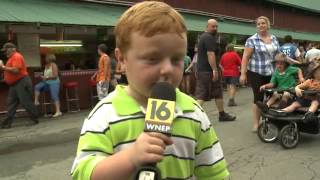 quotApparentlyquot This Kid is Awesome Steals the Show During Interview [upl. by Aiden]