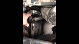 1999 E350 diesel fuel filter change pt4 [upl. by Wun]