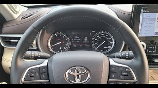 2020 Toyota Highlander Interior  Detailed Walkthrough [upl. by Gawlas]