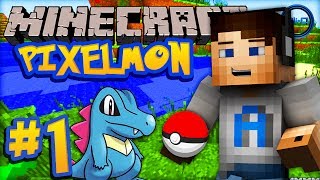 Minecraft PIXELMON  Episode 1 w AliA  quotI CHOOSE YOUquot [upl. by Philine]