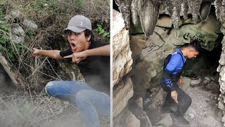 😰EXPLORANDO CUEVA CON BRUJERÍA☠ [upl. by Adnilahs323]