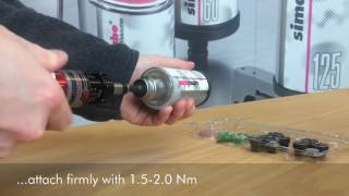 Filling and Refilling lubricator simalube with grease [upl. by Llenart]