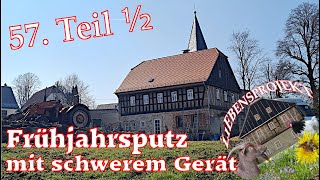 Großer Frühjahrsputz mit schwerer Technik  57 ½ Projekt Fachwerkhaus [upl. by Irehj136]