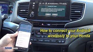 How to Connect your Android to Your Honda Via Bluetooth  Smail Honda [upl. by Ahsaetan]