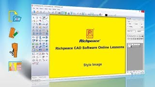 Richpeace CAD Software Online LessonsTip of the dayStyle Image V9 [upl. by Yuji150]