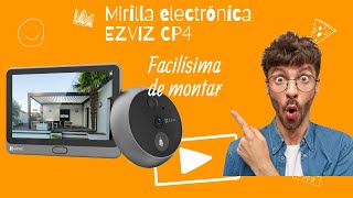 Mirilla WiFi con Pantalla 👁️ EZVIZ DP2C [upl. by Naujit478]