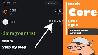 How to claim CTO  Using metamask wallet and token pocket wallet step by step [upl. by Nirac196]