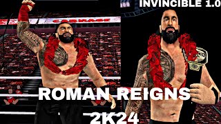 ROMAN REIGNS PAC MODEL  TEXTURES DOWNLOAD amp PREVIEW FOR MY INVINCIBLE MOD 10 [upl. by Nooj330]