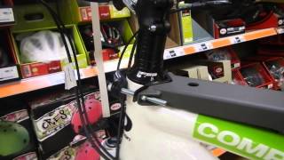 WeeRide Baby Bike Seat on Boardman in Halfords [upl. by Suzi]