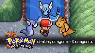 CÓMO CONSEGUIR a DRAGONITE en POKÉMON ROJO FUEGO y VERDE HOJA [upl. by Yuma]