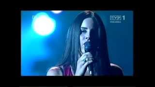 Lana Del Rey live in Warsaw 14092012 full performance showed on tv [upl. by Anissa]