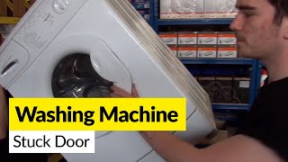 How to open a stuck washing machine door [upl. by Annoek]