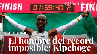 Eliud Kipchoge el primer hombre en correr una maratón en menos de dos horas [upl. by Pooh]