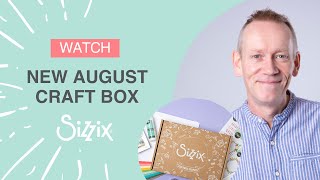 Discover the NEW August Sizzix Craft Box Journaling with designer Pete [upl. by Ilhsa698]