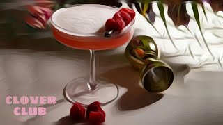 CLOVER CLUB cocktail  recipe and how to make [upl. by Tivad]