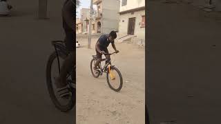 stoppie in cycle ll my new video cycle stunt 🔥 please subscribe kare comment kare or share kare 🙏❤️ [upl. by Corilla]