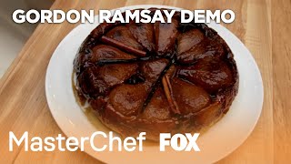 Gordon Demos How To Make Tarte Tatin  Season 10 Ep 7  MASTERCHEF [upl. by Gyimah603]