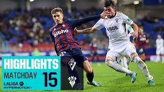 Resumen de SD Eibar vs Albacete BP 11 [upl. by Ambros]