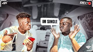 POSTING “SINGLE” TO SEE MY BOYFRIENDS REACTION [upl. by Airdnna]