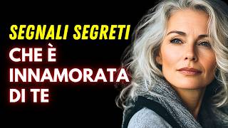 6 segnali che una donna matura è segretamente innamorata di te GUARDA ORA [upl. by Higbee]