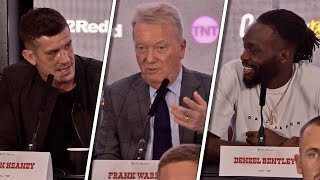 Magnificent 7 • FULL PRESS CONFERENCE  Bentley vs Heaney et al  Frank Warren amp TNT Sports [upl. by Latrena]