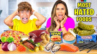 Eating the MOST HATED Foods in the World [upl. by Dorkus]