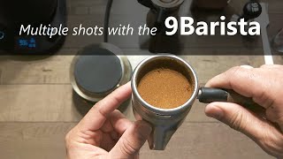 9Barista workflow pulling consecutive shots [upl. by Trent206]