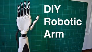 DIY Robotic Arm 3D Printed an Initial Prosthetic Prototype [upl. by Aarika]