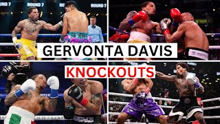 Gervonta Davis 280 Knockouts amp Highlights [upl. by Kostival]