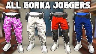 How To Get ALL The Gorka JOGGERS In GTA 5 Online 166 GTA 5 Colored Joggers Glitch [upl. by Schreiber]