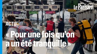 Grève à la SNCF «Moins de rames un nouveau billet mais mon train est maintenu » [upl. by Alyakam]