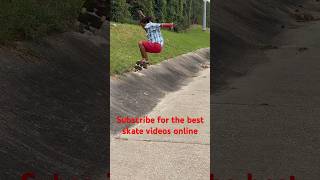 Frontside air on bank 11 month progression [upl. by Yauq]