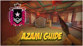 BEST AZAMI Setups for THEME PARK [upl. by Junna102]