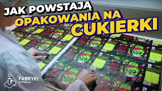 Jak powstają opakowania na cukierki – Fabryki w Polsce [upl. by Asial714]