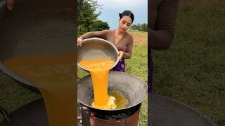 Egg crispy with noodle cook recipe shortvideo shorts recipe cooking food [upl. by Htnamas299]