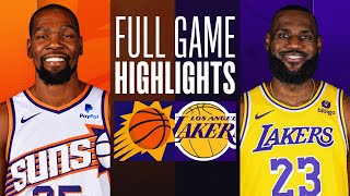 SUNS at LAKERS  NBA PRESEASON FULL GAME HIGHLIGHTS  October 19 2023 [upl. by Sapers]