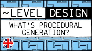 Whats procedural generation 🇬🇧 LEVEL DESIGN 5 [upl. by Ahsaela150]