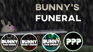 Todos los Finales BUNNYS FUNERAL [upl. by Dadelos833]