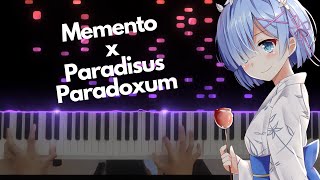 Memento ft Paradisus Paradoxum  ReZero Season 2 Ending by Nonoc Piano [upl. by Eitsyrhc]