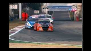 WTCC Monza  Michelisz vs Coronel vs Muller [upl. by Rodrich597]