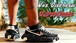 Nike Overbreak Undercover SP quotBlackquot Review amp Unboxing [upl. by Nerland]